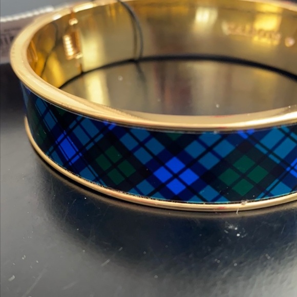 Talbots Navy & Green Tartan Bracelet - Picture 5 of 6